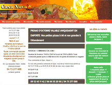 Tablet Screenshot of pizzacasanova.com